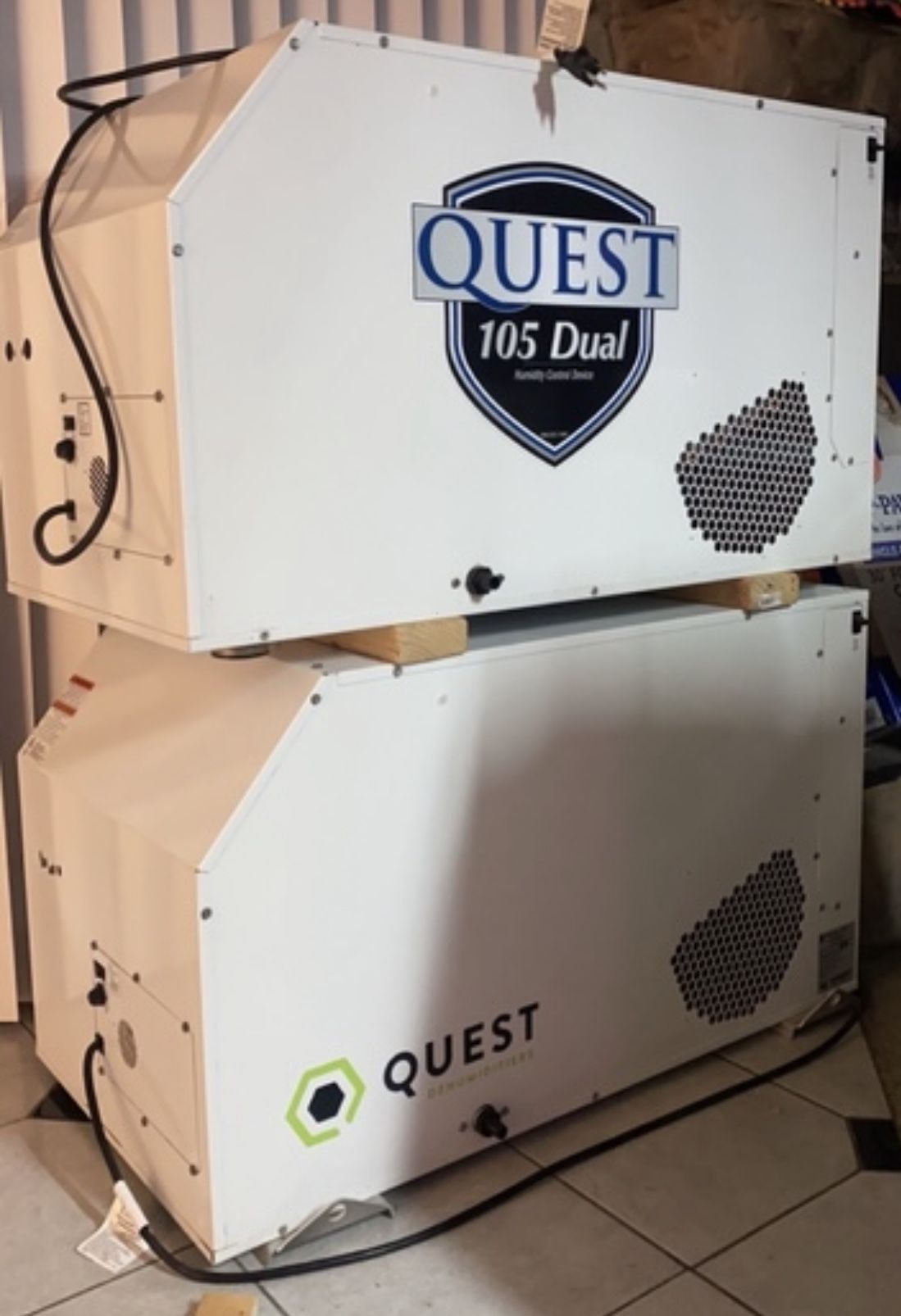 Quest Dual 105 Dehumidifier