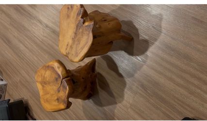 Wooden seats