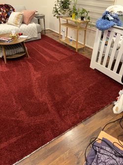 13 X 15 Wine Red Rug