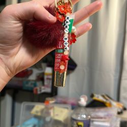 Handmade Lipgloss Keychain 