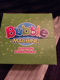 Auto Bubble Machine