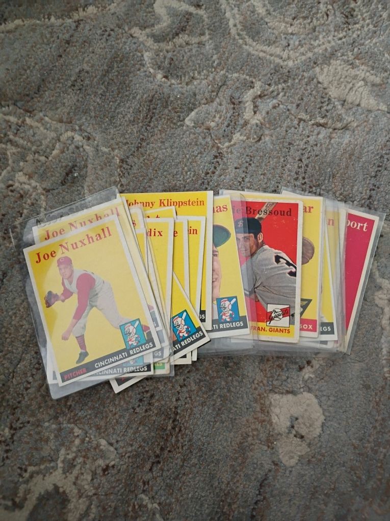 Vintage Baseball Cards: 1958 TOPPS