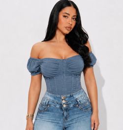 Blue bodysuit (small)