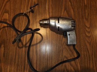 Vintage Corded Electric Hand Drill Fury
