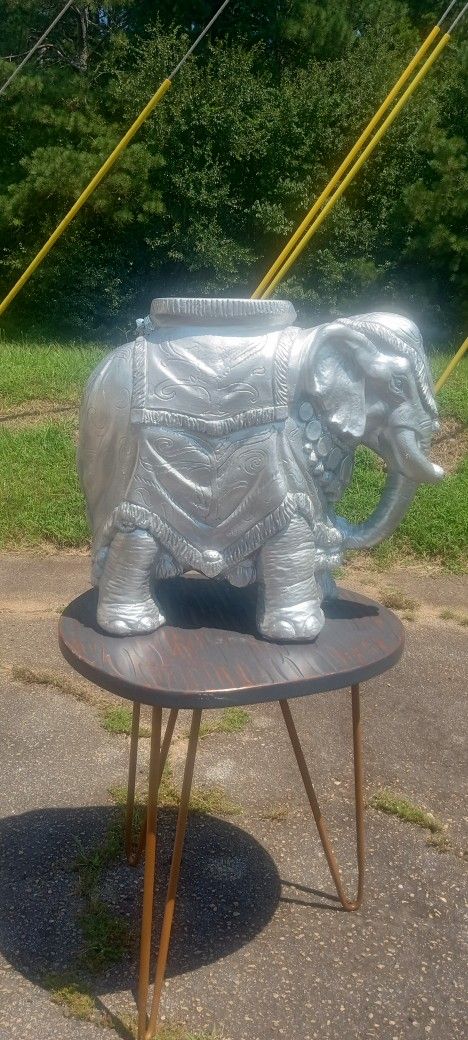 New Silver Floor Elephant High Quality Masterpiece Very Detailed