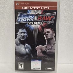 PSP Smackdown vs raw wwe 2006