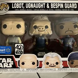 Star Wars Funko Pop 3 Pack Set Characters Brand New In Box 