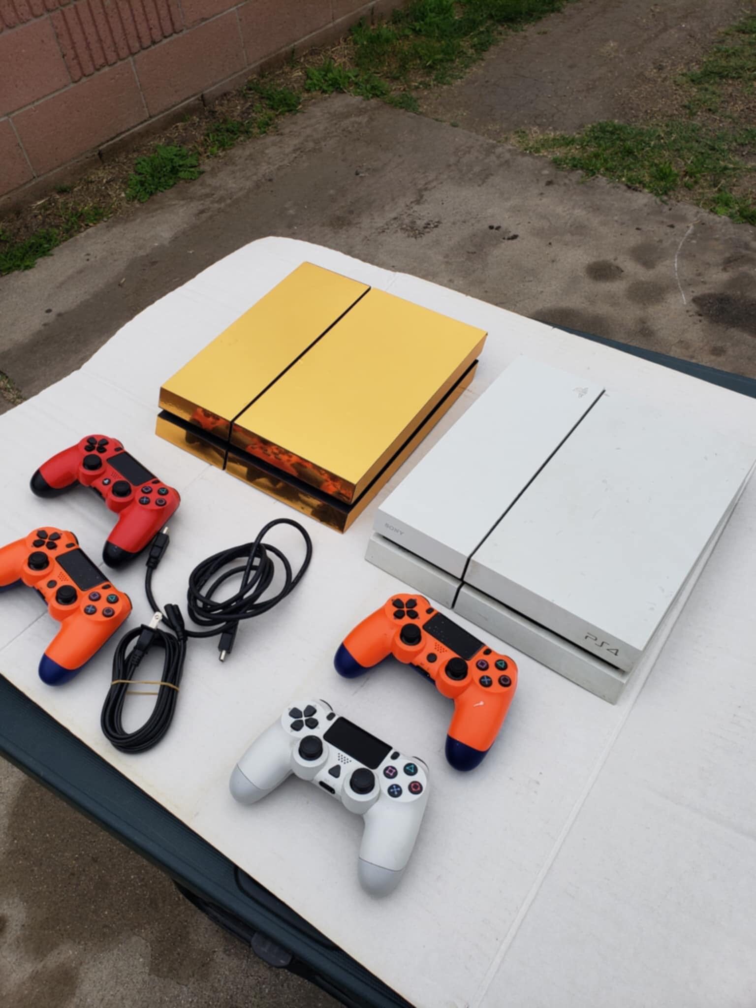 Jailbreak Playstation 4 PS4 500gb, 2 Controllers modded hackable has HEN9.0 GOLDEN app installed. You need installed your games free. $250! 9.0 any cu