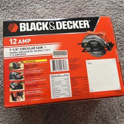 Black & Decker 12amp 7-1/4” Circular Saw