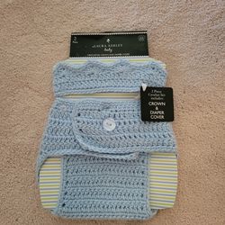Crochet Crown And Diaper Cover