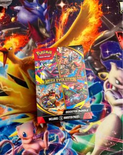 Pokemon Mega Evolution Booster Bundle New