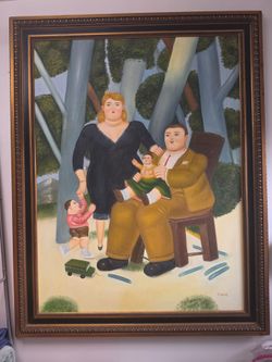 FERNANDO BOTERO (B. 1932)
Family Group, from Botero
