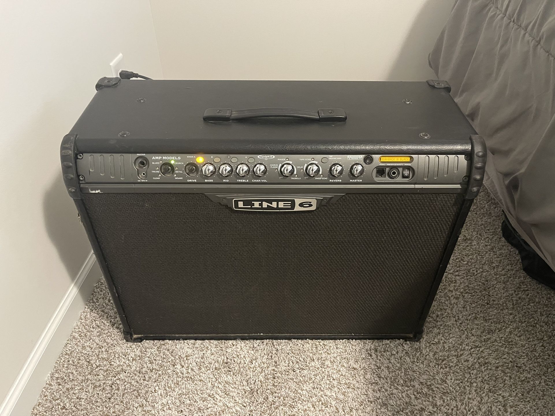 LINE 6 BUNDLE! SPIDER 3 150 WATT AMPLIFIER, FBV CUSTOM FOOT CONTROLLER, UBER METAL PEDAL, CABLES