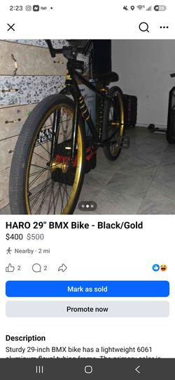 Haro BMX 29 INCH 500 OBO NEED IT GONE