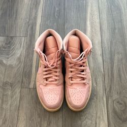 Jordan 1 Mid Coral Gold Size 13
