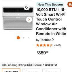 Toshiba Window AC Conditioner 