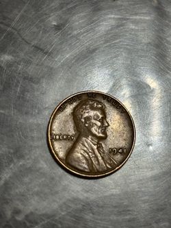 1941 Lincoln Wheat Penny US Cent