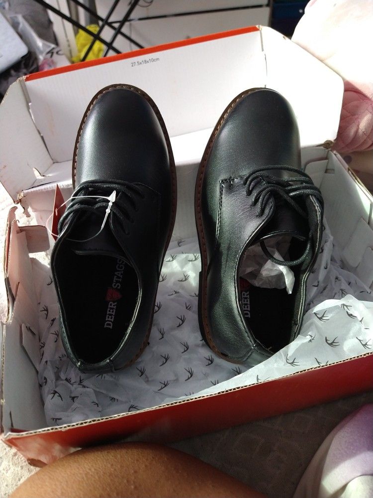 Deer Stags Boy's Denny Oxford Shoes