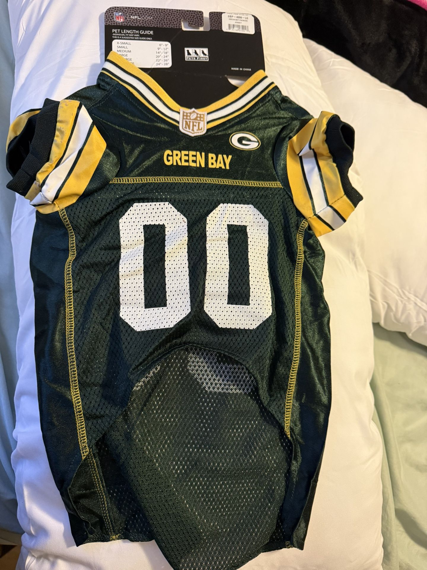 Packer Dog Pet Jersey