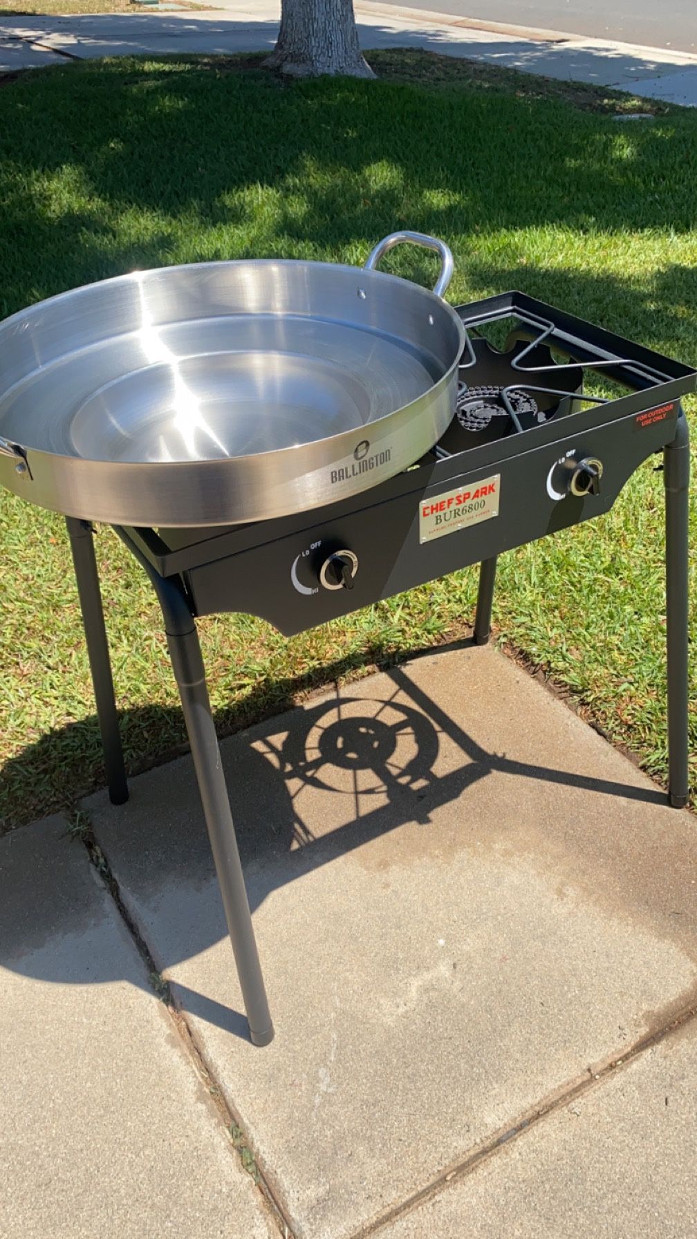 Double Burner With Comal