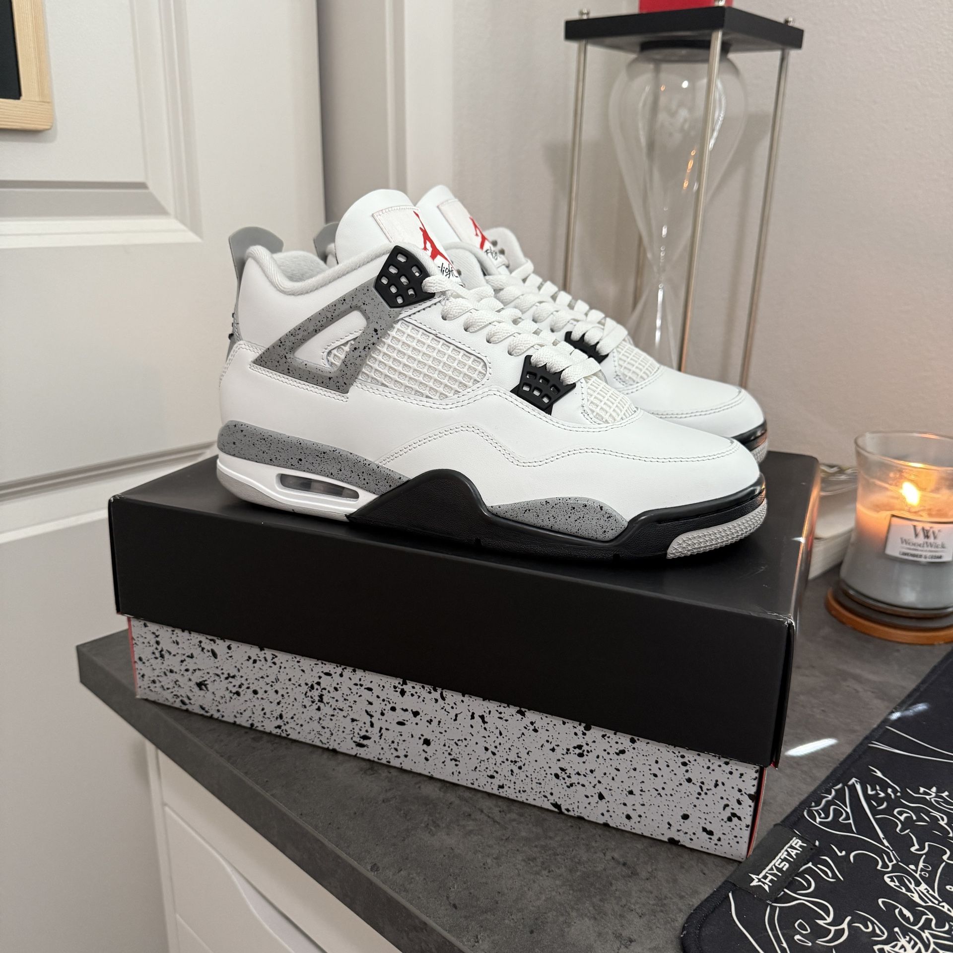 Jordan 4 Retro White Cement