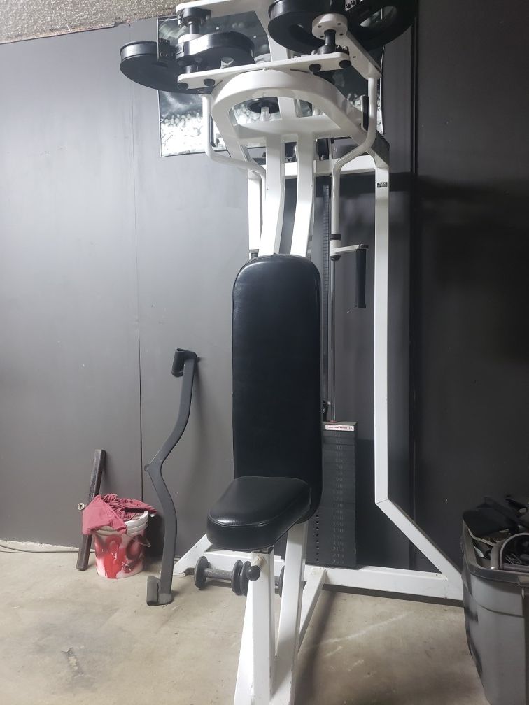 Flex fitness pec deck/ rear deltoid machine