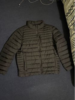 L Black puffer