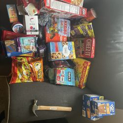 Big Box Of Snacks And Food 