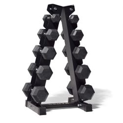 Centr 150 lb. Dumbbell Weight Set with Rack Brand New In Box