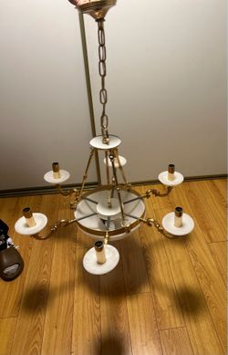 Brass Chandelier