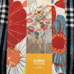 Floral Summer Tablecloth 