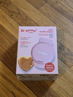 So Yummy by bella Mini Waffle Maker