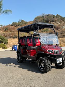 Registered golf cart