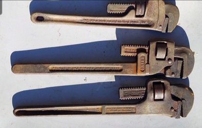 Heavy Duty American Made 18 Inch Rigid  Trimo Pipe Wrench $30 Each