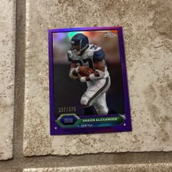 Shaun Alexander TOPPS CHROME 137/275