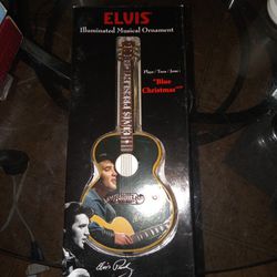 Elvis Presley Illuminated Musical Ornament