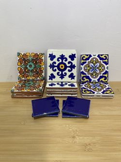 Spanish Tile Coasters