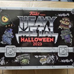 Funko Halloween 2023 Heavy Metal Empty Box