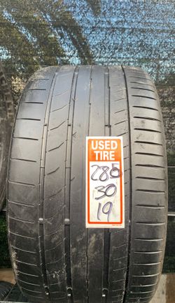 Tires 285/30/19 Continental