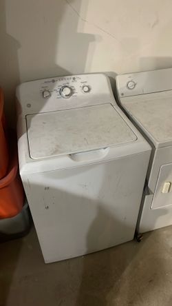 GE washer and dryer old school