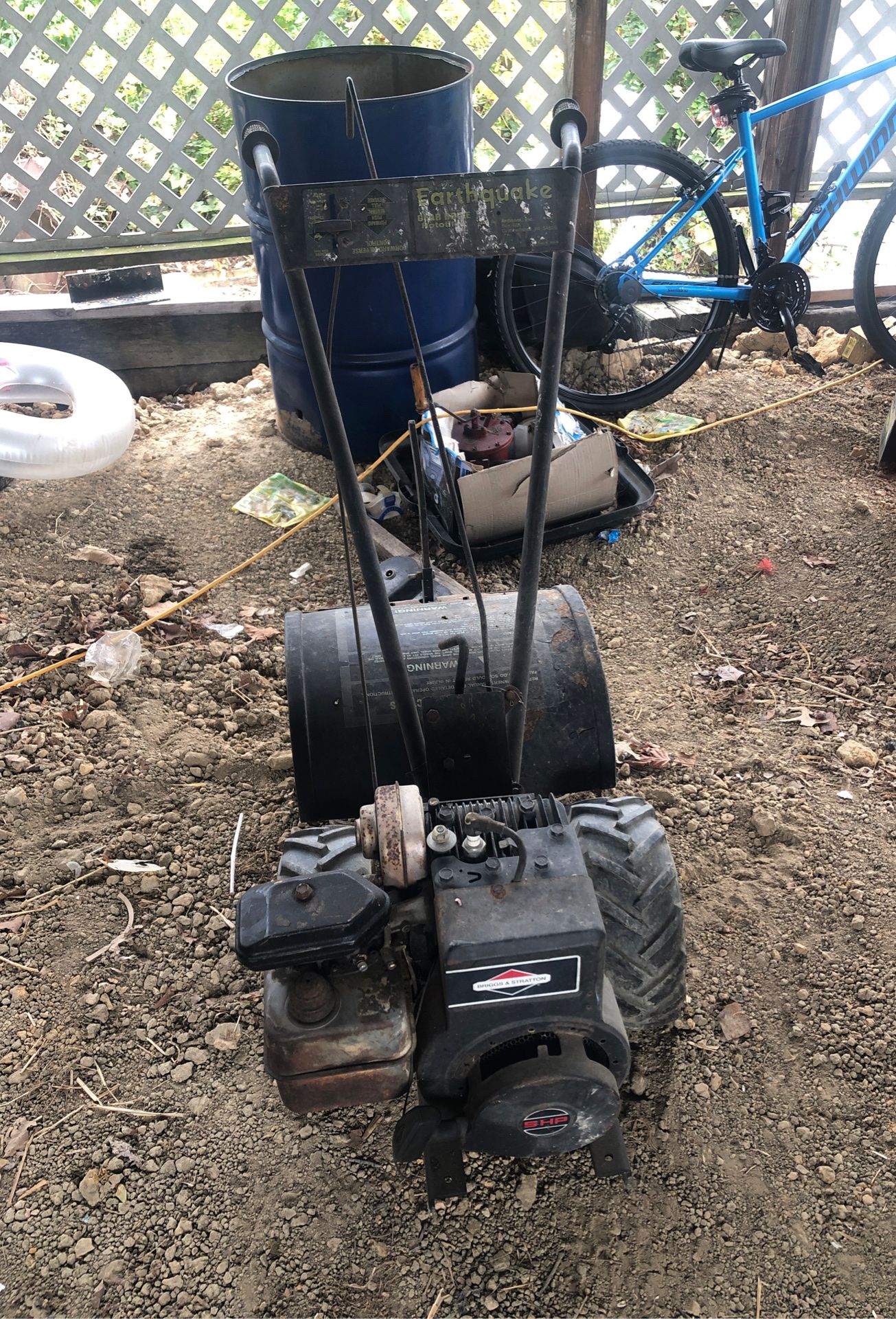 Earthquake 5hp Tiller