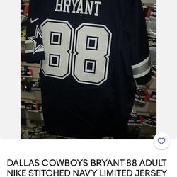 Cowboys Medium Dez Bryant Jersey 