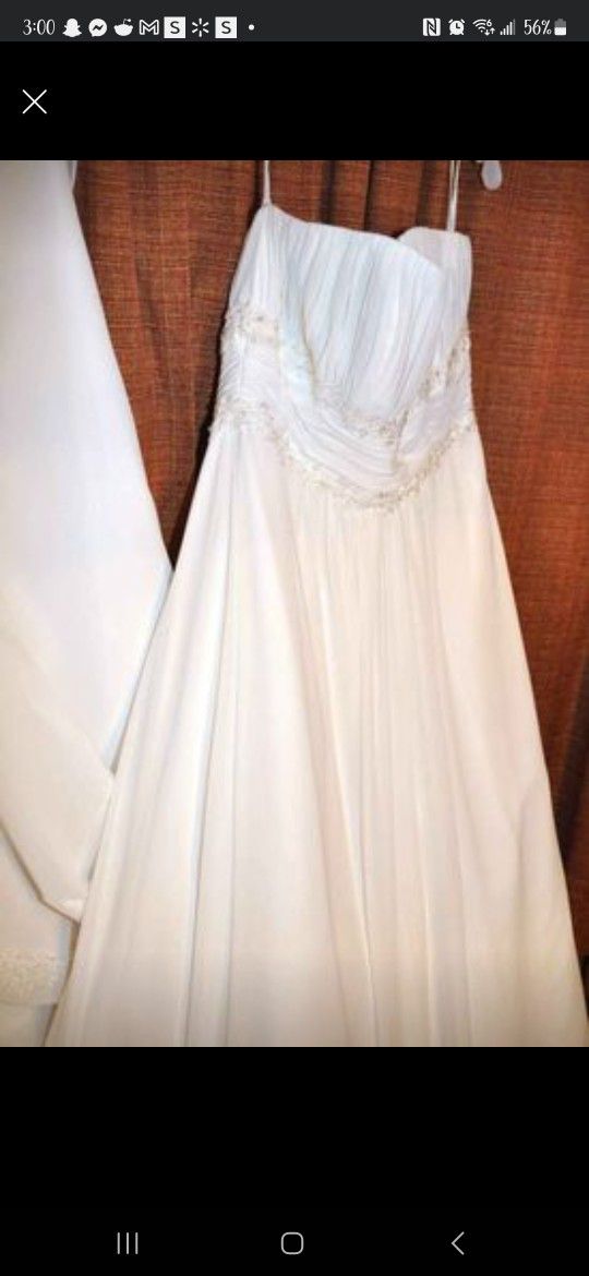 David's Bridal Wedding Dress 18W