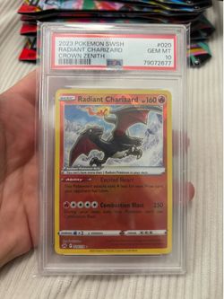 Radiant Charizard 020/159 crown zenith PSA 10 💎