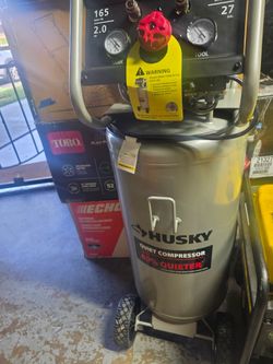 Husky 27 Gal 165 PSI Quiet Air Compressor new
