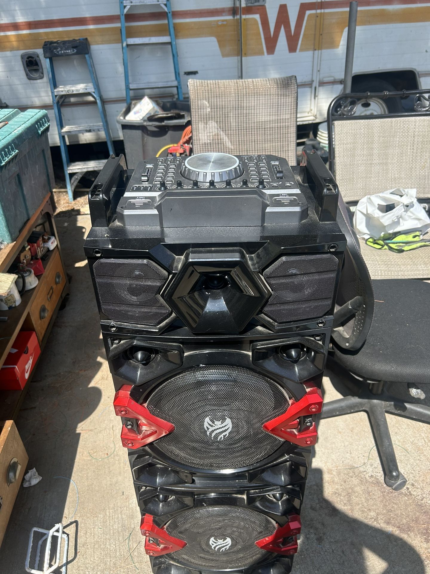 Brand New Portable Bluetooth Speaker Dj Mixer