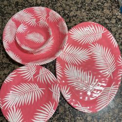 Set Of Hobby Lobby Bpa Free Plastic Dishware Food Safe Dishwasher Safe