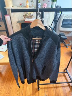 Fleece Lined Men’s Sweater - 2XL