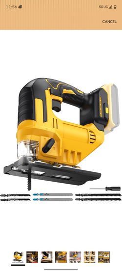 Cordless Brushless Jig Saw with Blades