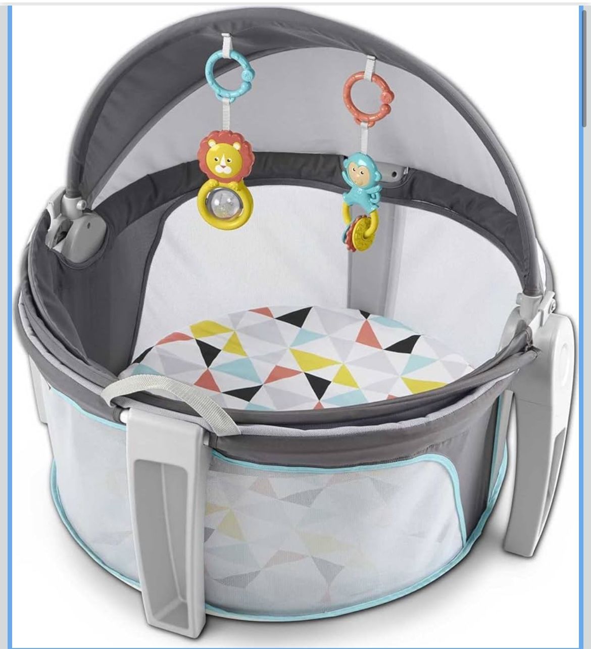 Fisher Price Portable Bassinet On The Go Dome